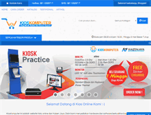 Tablet Screenshot of kioskomputer.com